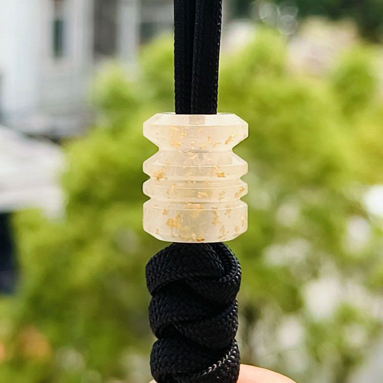 товар из китая ssd工作室金箔树脂edc伞绳刀坠夜光背包挂坠吊坠diy珠折刀挂件