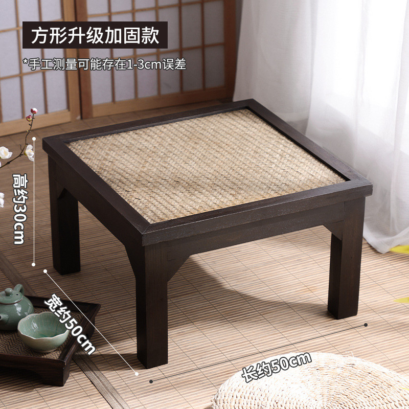 dtp9批发东南亚风格家具藤编竹编茶几家用复古禅意实木茶台罗汉床