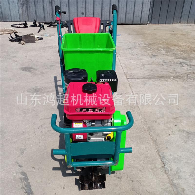 热销手推式苗圃玉米追肥机三行播种机汽油茶园施肥机