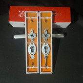 不锈钢防盗门把手门锁左右进户门锁孔距235小区不分入户门锁