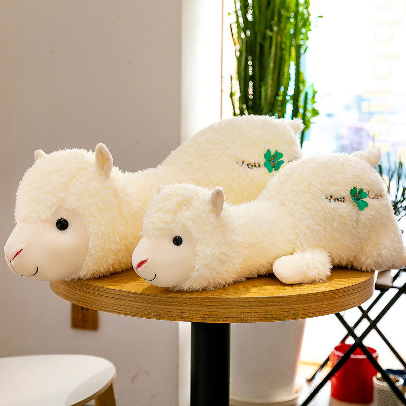 趴趴羊驼抱枕睡觉女生夹腿玩偶大号毛绒玩具布娃娃儿童玩偶安抚女,玩具/童车/益智/积木/模型,毛绒/玩偶/公仔/布艺类玩具,淘宝优惠券,粉丝福利购,淘宝优惠卷