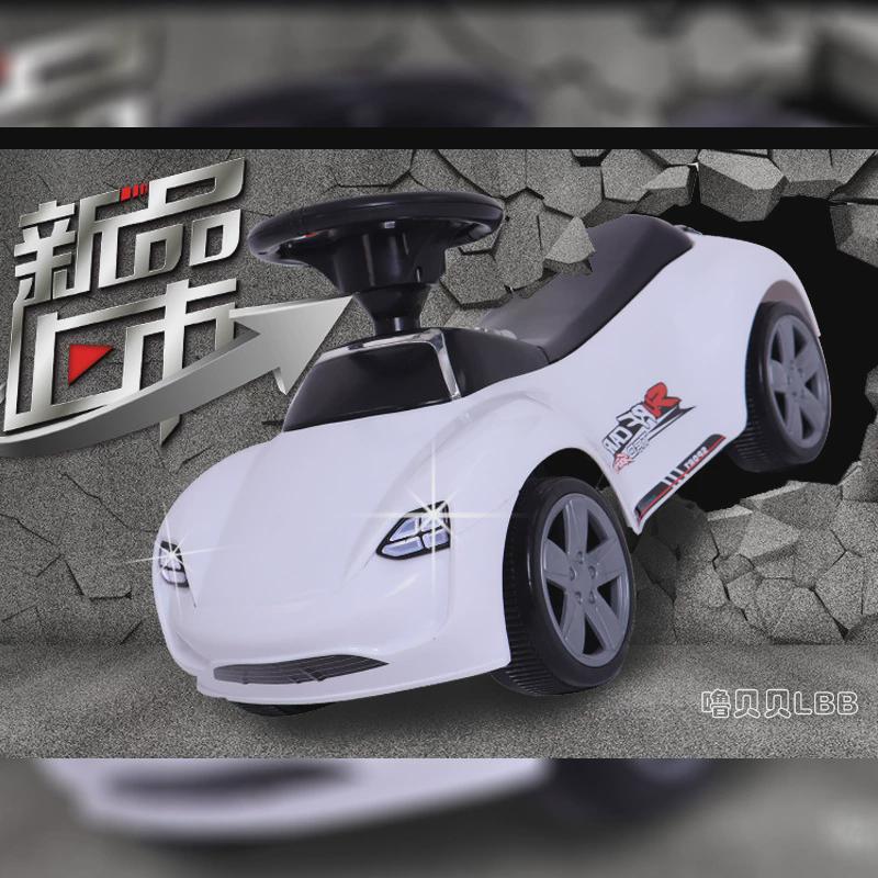 儿童滑行车四轮溜溜车3-6岁男孩女孩带音乐扭扭车宝宝大号脚踏车