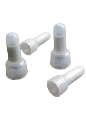 闭帽ce-5x白色压线帽奶嘴接线端子536