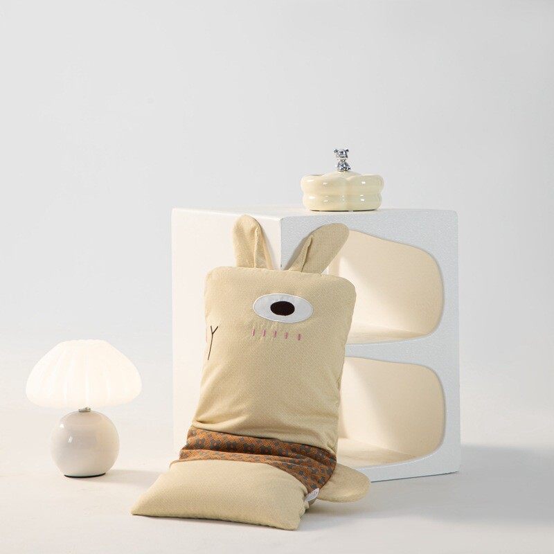 全棉刺绣高度可拆洗调整可爱卡通天然荞麦壳儿童枕芯,床上用品,枕头/枕芯,淘宝优惠券,粉丝福利购,淘宝优惠卷