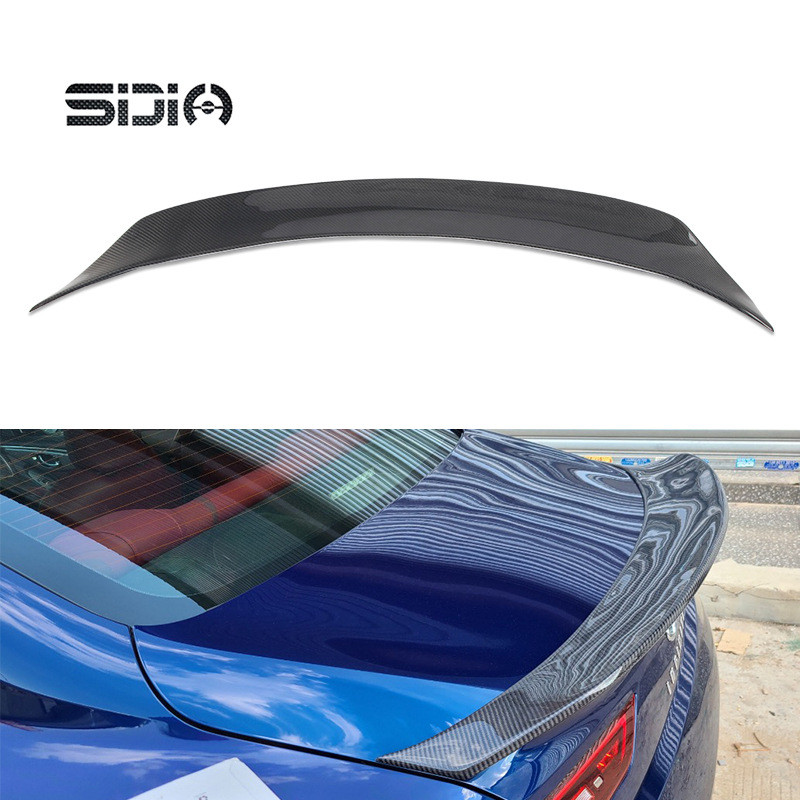 适用于13款英菲尼迪Q60/Q60SCT1款碳纤维尾翼扰流板出口品质