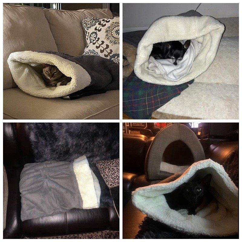 热销猫窝猫工厂半封闭式宠物窝猫屋深度睡眠狗窝冬季加厚猫垫睡袋,宠物/宠物食品及用品,猫笼子/猫别墅,淘宝优惠券,粉丝福利购,淘宝优惠卷