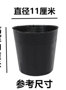 植育苗杯一次性黑色营养袋育苗袋大号播种营养杯塑料育苗盆营养钵