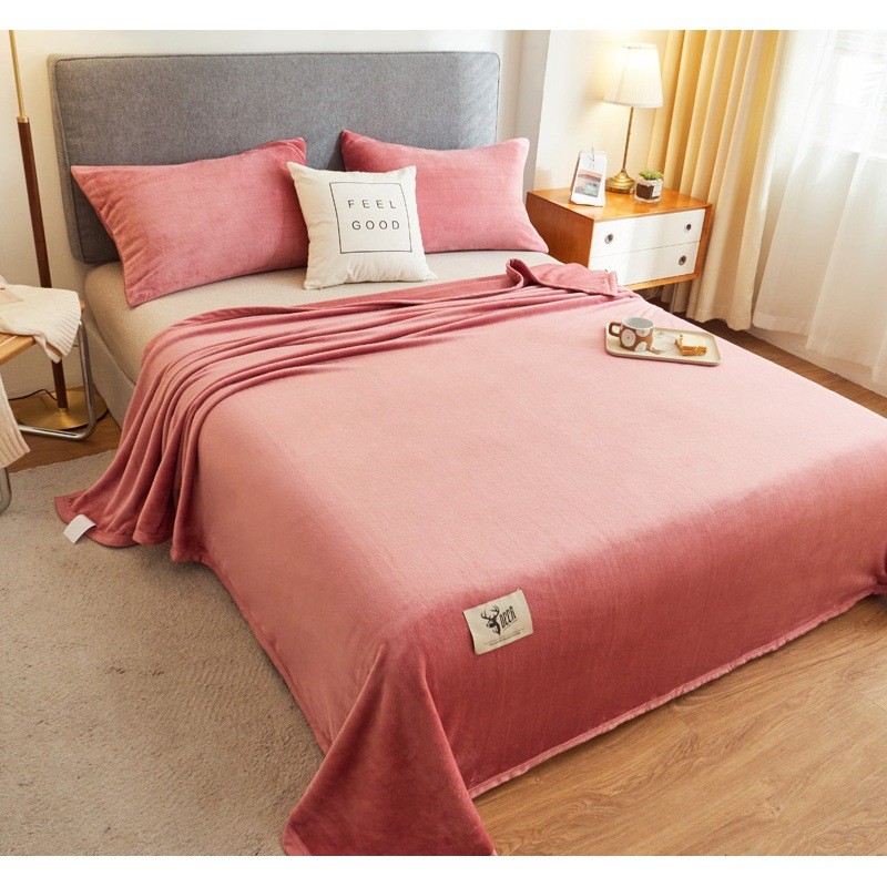 法兰绒毛毯加厚保暖盖毯童毯午睡毯空调绒毯会销礼品毯子厂家批发