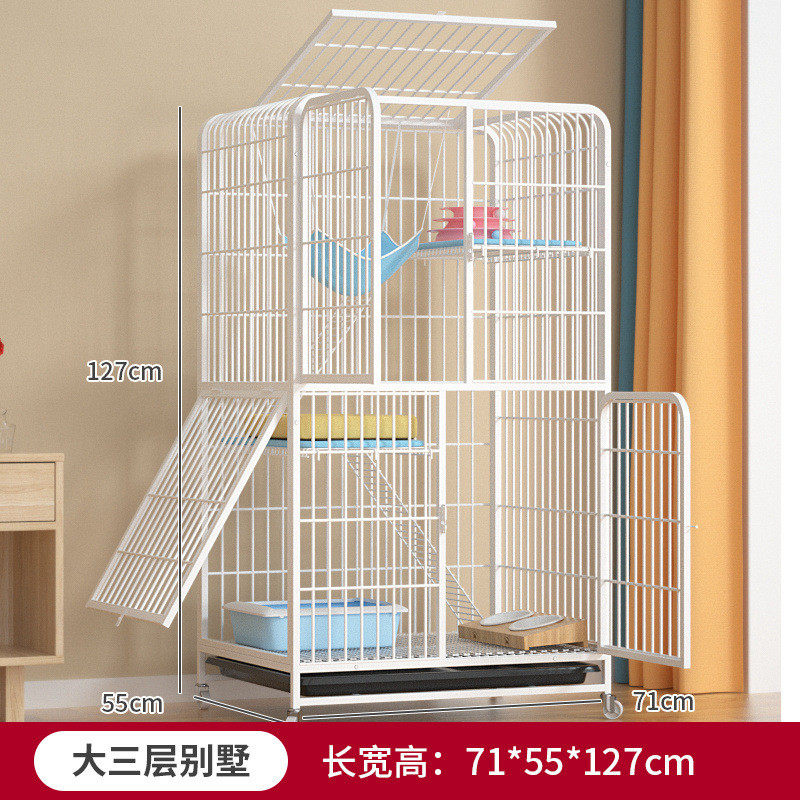猫笼子两层窝超大自由空间家用室内带厕所一体猫屋猫咪猫舍别墅,宠物/宠物食品及用品,猫笼子/猫别墅,淘宝优惠券,粉丝福利购,淘宝优惠卷