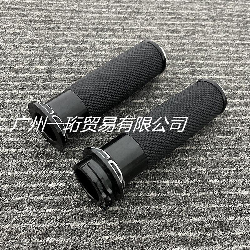 哈雷883肥仔1200滑翔x48路王突破者继承者改装油门拉线手把胶套