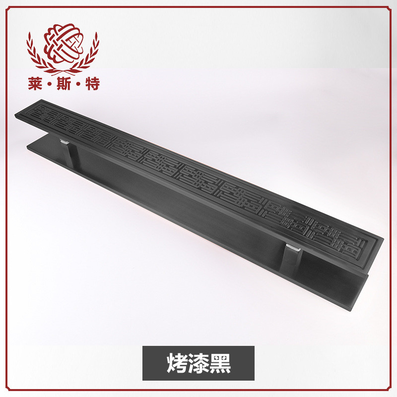 仿雕实心铝古铜福字大门拉手酒店玻璃门拉手会所拉手有框移门把手