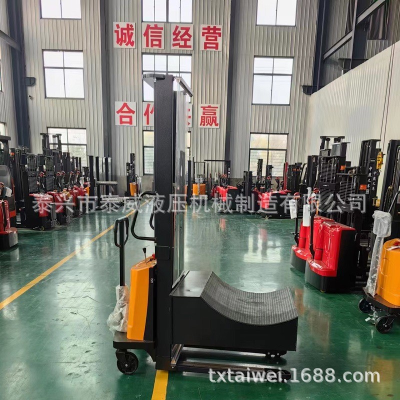苏州半电动卷桶堆高车2吨1.9米
