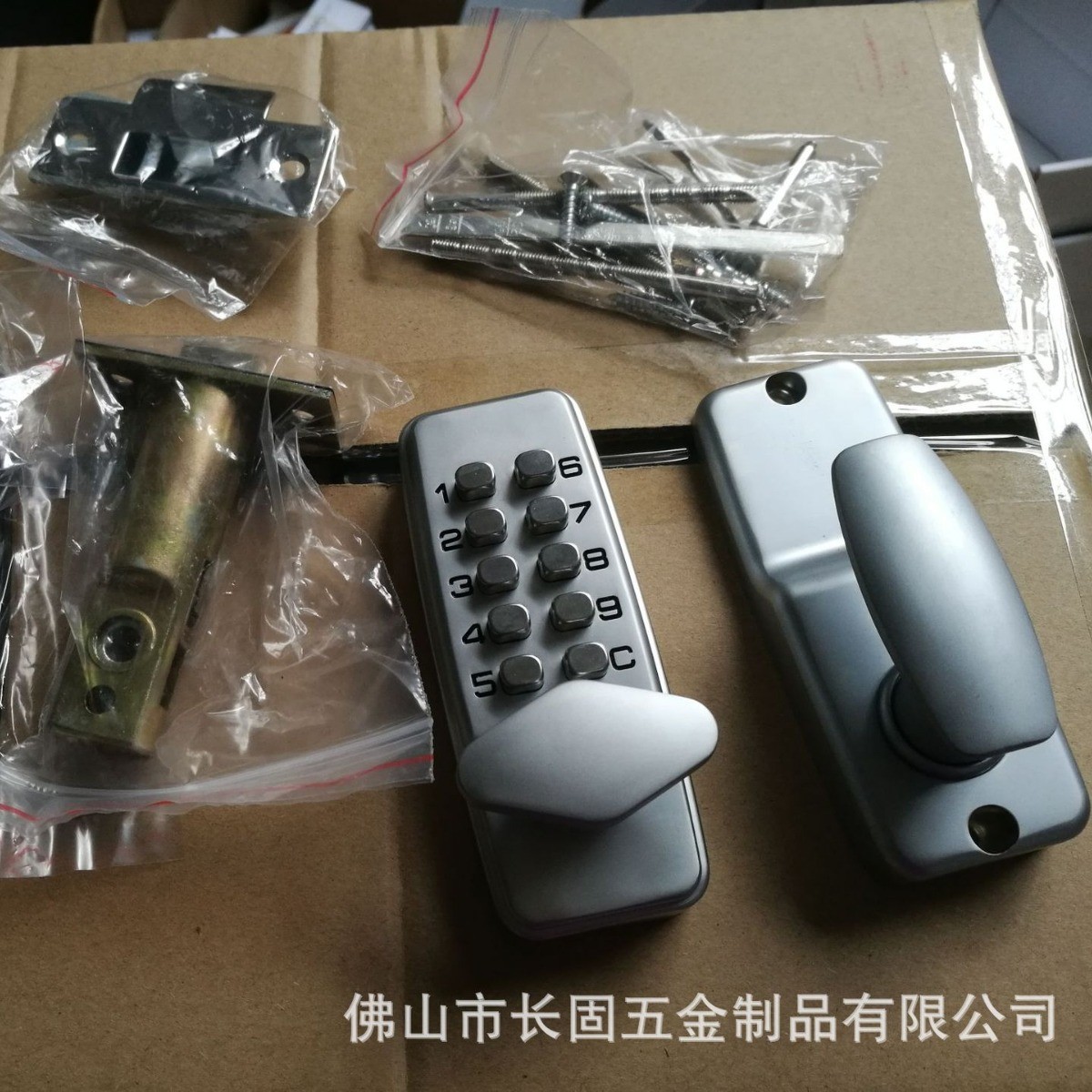 热销直供固st-g380防盗门锁迷你型数字密码锁机械木门锁工厂长