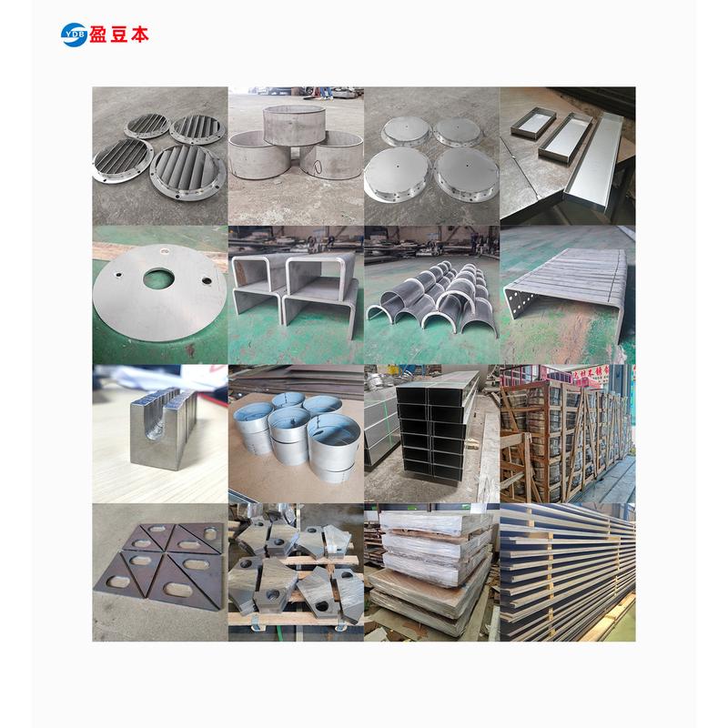 不锈钢板加工激光切割加工服务盈于真空设备包装设备应用豆本