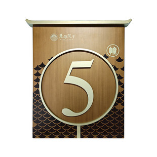 物业小区楼栋牌定制户号门牌单元门公示宣传栏信报箱警示牌定做