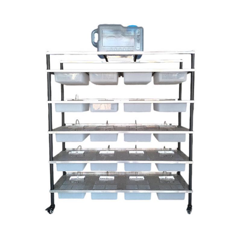 新叠层青全自动饮水多层可荣不锈钢繁殖架鼠笼架小白鼠实验鼠仓鼠