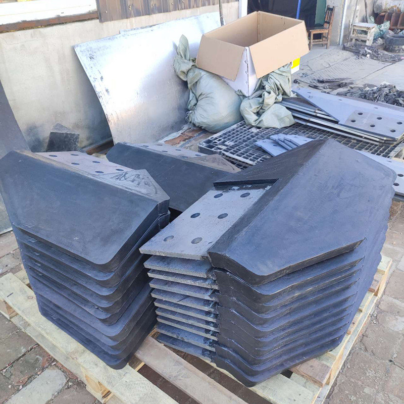 矿用橡胶叶片沉淀池橡胶叶片橡胶桨叶浸出槽耐腐蚀胶板桨叶