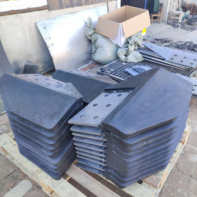 矿用橡胶叶片沉淀池桨叶叶片胶板桨叶浸出槽耐腐蚀橡胶橡胶