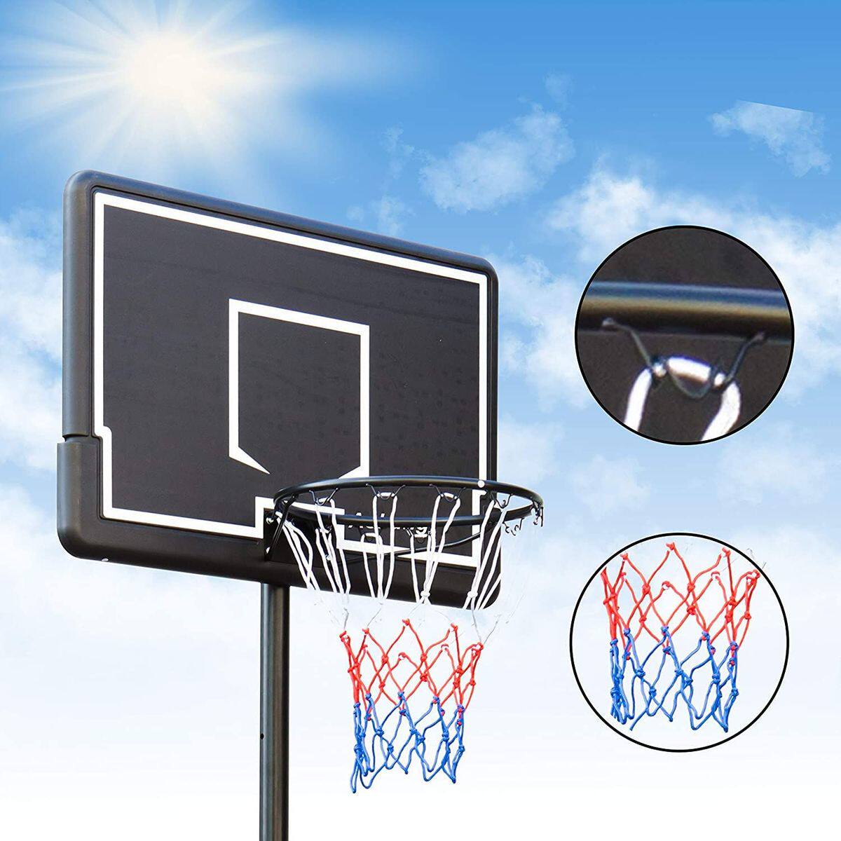 篮球架可户外家用标准儿童青少年投篮架外贸可升降移动篮球框