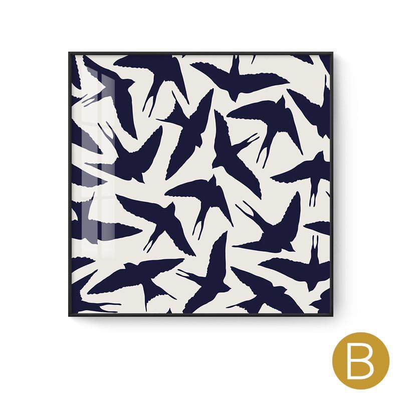 北欧几何抽象装饰画现代简约大幅墙壁画玄关走廊书房卧室文艺挂画,家居饰品,现代装饰画,淘宝优惠券,粉丝福利购,淘宝优惠卷