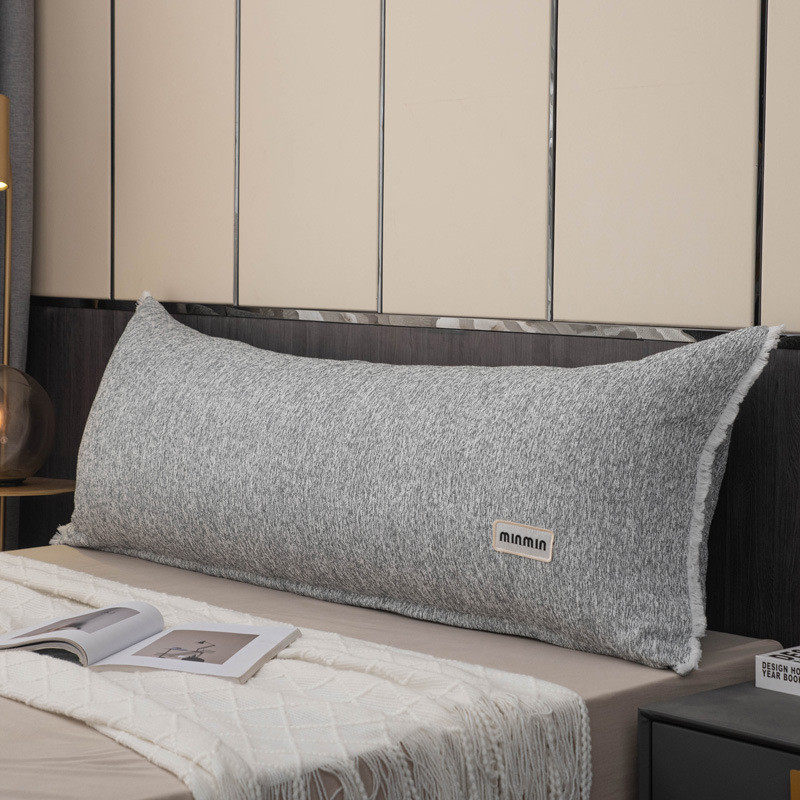 简约现代风床头靠背防撞飘窗软包沙发靠枕长条枕床上玩手机可拆洗