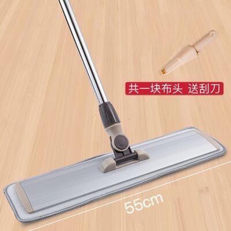umc7批发65cm大号免手洗大地平板拖把家用懒人铝拖尘推旋转木地板