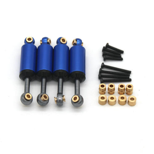 热销fms1/24小奇fcx24粉碎内置遥控车金属配件者弹簧避震器4条