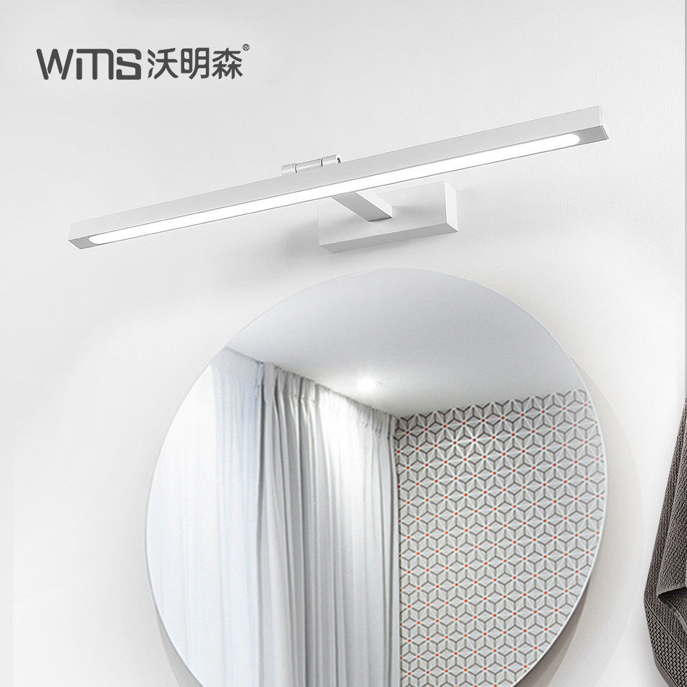 北欧简约led镜前灯卫生间化妆卧室浴室镜柜灯画廊壁灯沃明森灯饰