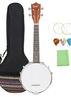 工厂直销四弦班卓琴斑鸠琴banjo西洋民族乐器4弦斑鸠琴吉他配送包