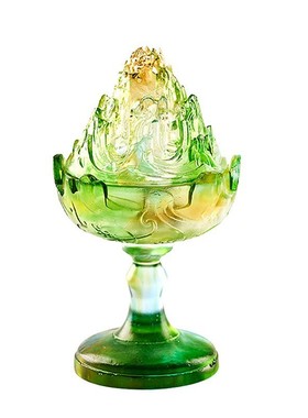 室内香炉博山炉家用熏香炉茶道香薰琉璃摆件香道香篆香插炉工艺品