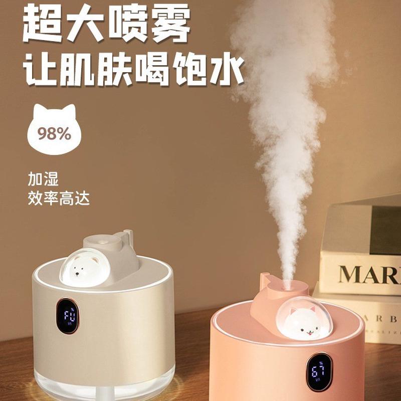 加湿器小型家用静音卧室空调办公工业加湿器