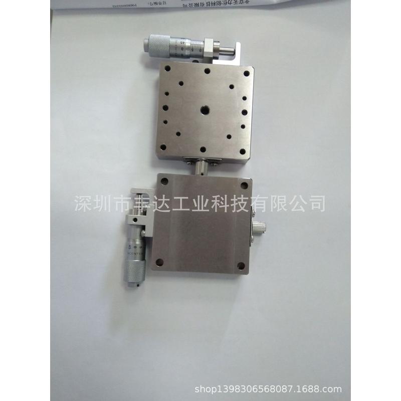 热销z轴手动直线滚珠位移滑台经济款微调导轨平台zlbs40/zlbs60