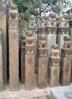 石雕拴马柱青石仿古做旧饭店拴马庭院石雕石雕装饰摆件石雕摆件