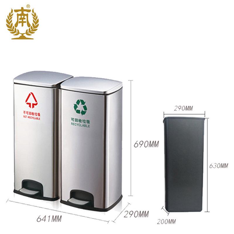 热销容量南方厂家直销gpx-218h爆款分类脚踏桶垃圾桶单桶广州30l