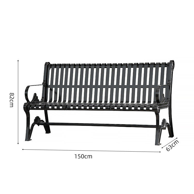 现代户外长椅休闲铁艺公园椅防锈耐用双人椅室外广场学校连排椅,商业/办公家具,排椅系列,淘宝优惠券,粉丝福利购,淘宝优惠卷