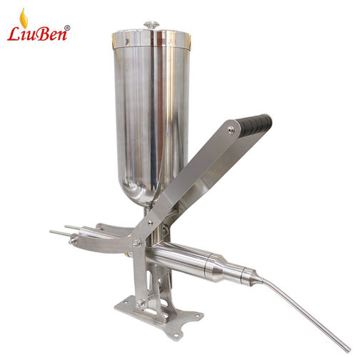 商用台式手动奶油充填注馅机注不锈钢果酱全芯机泡芙填充机新款