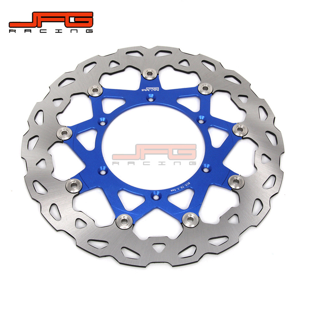 适用于YZF/WR/YZ125/250/250F/400/450F/426F前浮动盘碟刹盘320MM