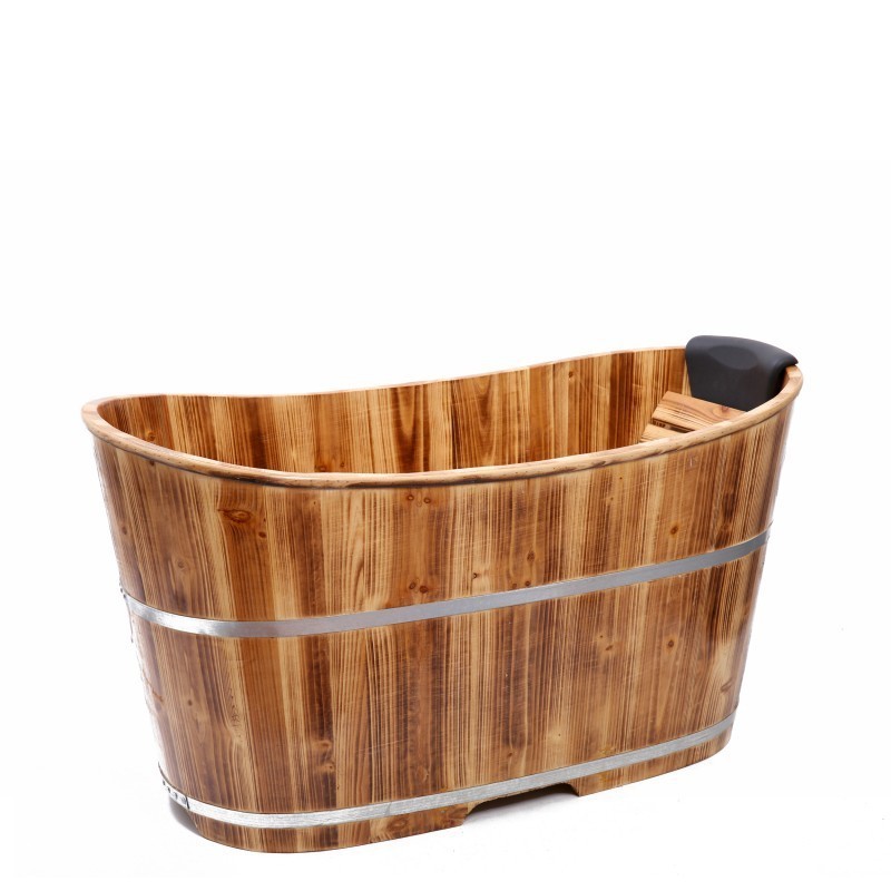 木桶院加厚泡澡成人浴桶沐浴桶洗澡盆实木浴缸儿童桶带盖厂家直销