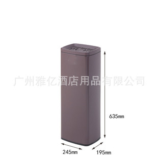 酒店不锈钢立式烟蒂柱商场烟蒂垃圾桶医院灭烟区灭烟柱方形烟灰柱