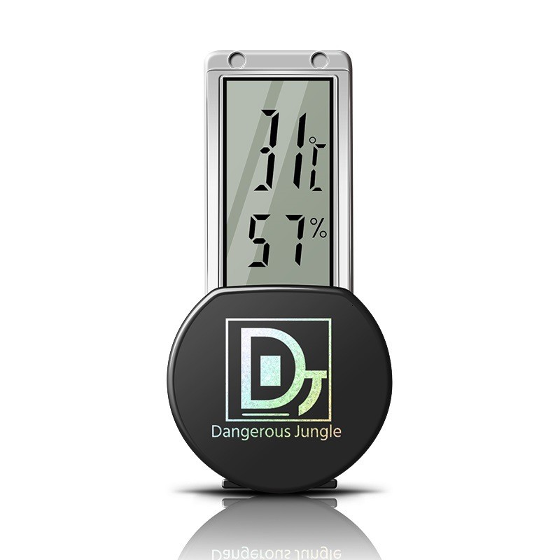 青鱼蓝爬宠温湿度计爬虫箱雨林缸玻璃缸吸盘式电子温度计变色龙