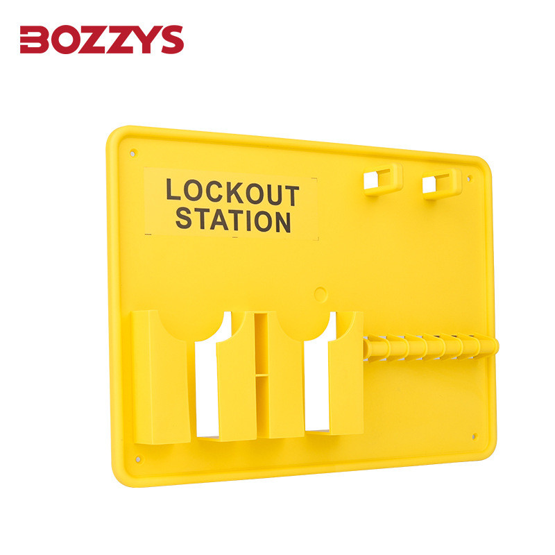 隔离安全锁具挂板停工锁具站能量工业上锁挂牌loto锁具工作站
