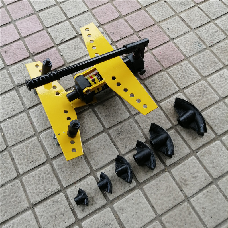 HHW-2液压角度弯管器手动钢管折弯机SWG-4D小型煨弯机