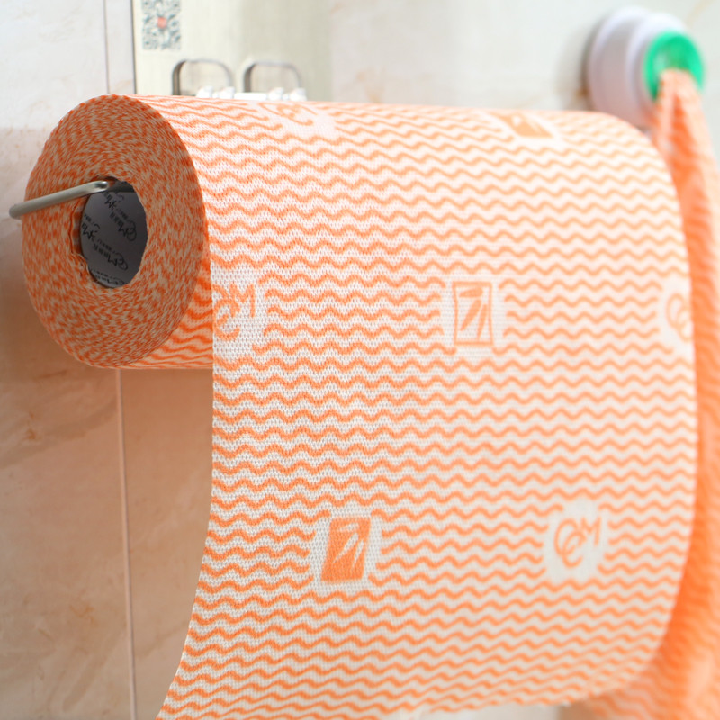 2eie加大加厚干湿两用懒人抹布一次性洗碗布厨房不沾油可水洗