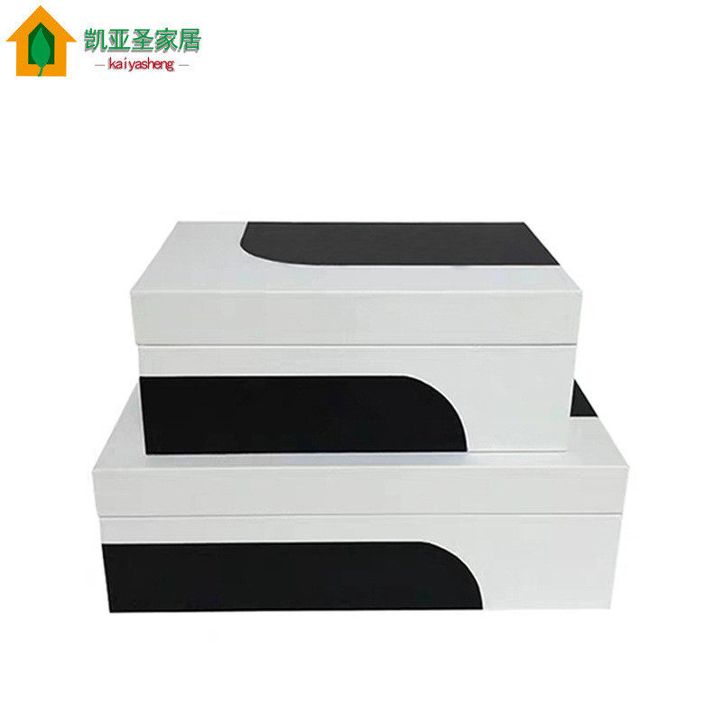 约木质皮革收纳首饰盒摆件样板房售楼处酒店卧室装饰盒饰品,电子/电工,接线端子,淘宝优惠券,粉丝福利购,淘宝优惠卷