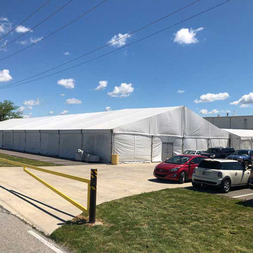 工业仓储篷房户外铝合金篷房广告玻璃透明大型活动展示展会