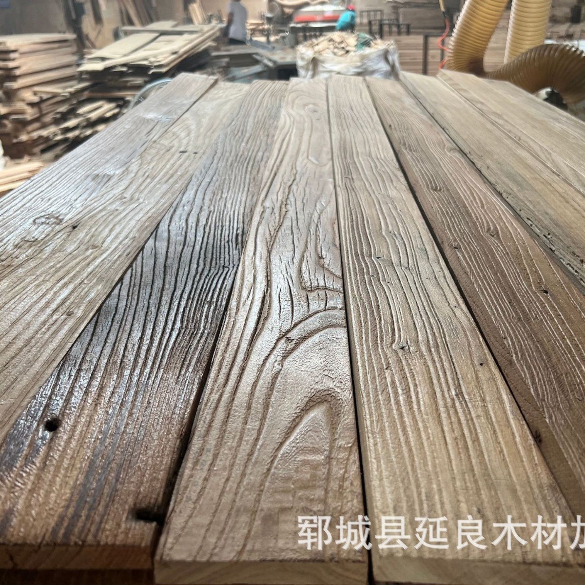 老榆木板材风化木桌面板榆木老榆木超市客栈装修货架货柜门板拼板