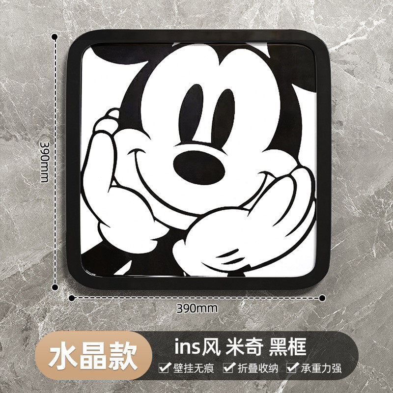 浴室壁画折叠洗澡放干净衣服防水收纳箱置物架卫生间柜子