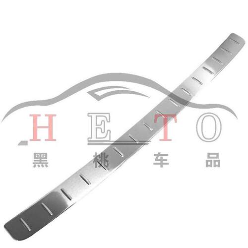 热销适用于18款八代凯美瑞改装camry不锈钢后护板装饰外置后备箱