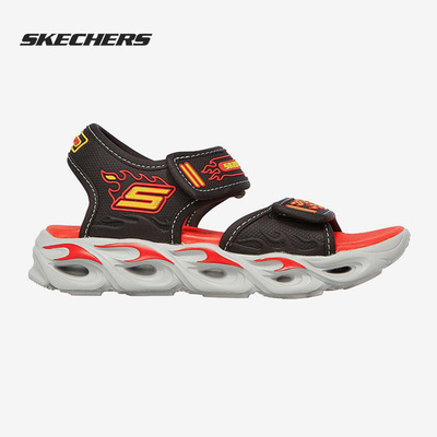 Skechers/斯凯奇大童正品运动鞋清仓特价403712LC-BBLM 406122L-R