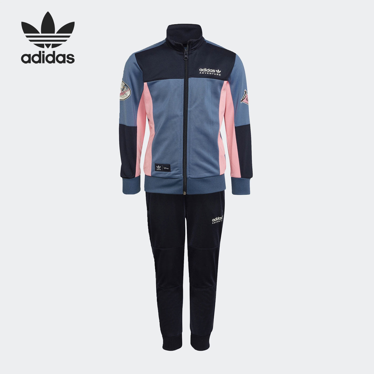Adidas/阿迪达斯正品三叶草迪士尼联名秋小童舒适运动套装 HK9804,童装/婴儿装/亲子装,套装,淘宝优惠券,粉丝福利购,淘宝优惠卷